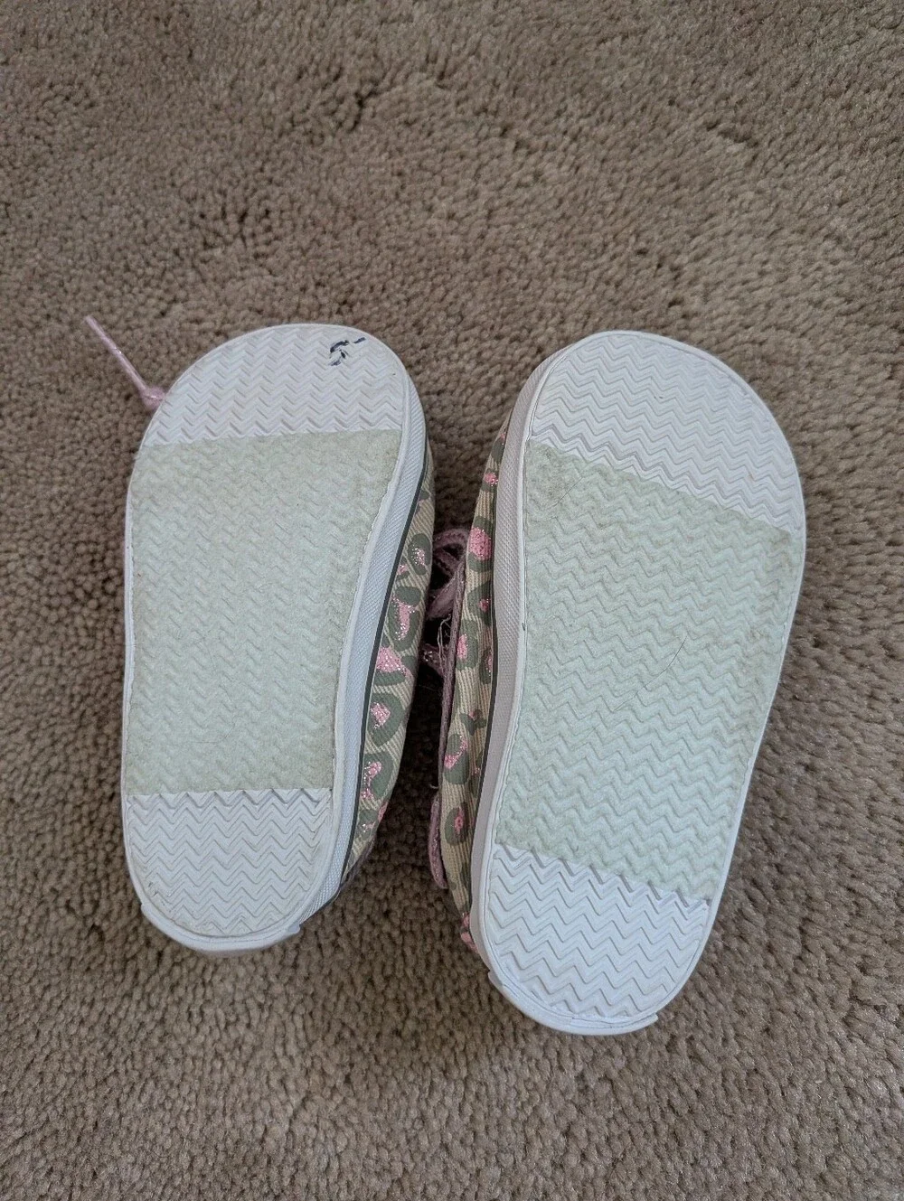 Sperry Kids Pink & Cream Boat Shoes Size 2 Mo